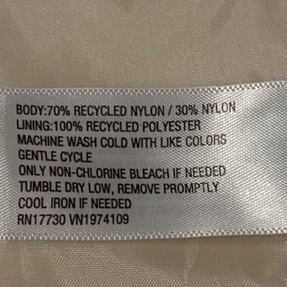 Women's Mid-Rise Wide Leg Parachute Pants Wild Fable Light Beige XL NWT - Picture 5 of 7